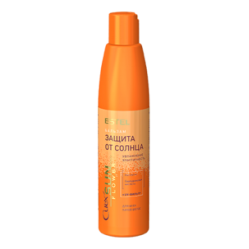 Бальзам Увлажнение и питание с UV-фильтром для всех типов волос CUREX SUNFLOWER, 250 мл