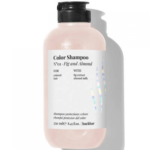 Шампунь для защиты цвета и блеска окрашенных волос с молочком сладкого миндаля и инжира Back Bar Color Shampoo №01	250 мл