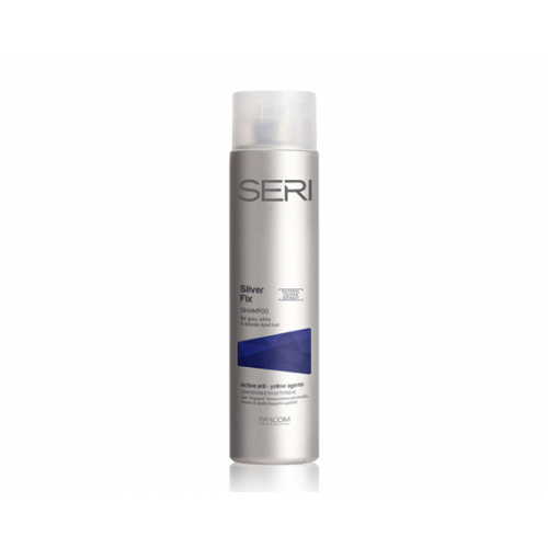 Farcom Seri Silver Fix Антижелтый шампунь для светлых, осветленных и седых волос 300 мл.