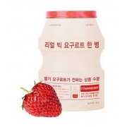 Тканевая маска для лица A'PIEU Real Big Yogurt One-Bottle (Strawberry),	21г