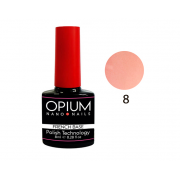 OPIUM nano nails Базовое покрытие French base color 8 мл